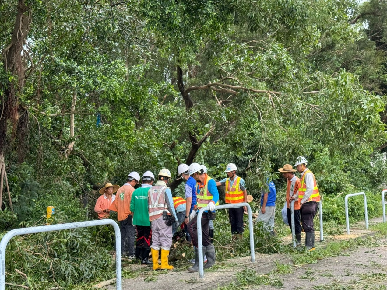 中国中铁全力迎战超强台风“桦加沙 ”